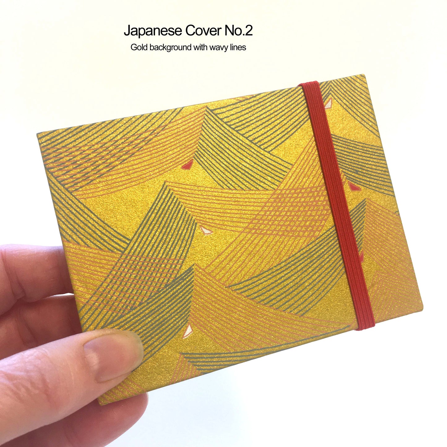 15cm x 10cm Landscape 40 Page Concertina Sketchbook - 2 Cover Designs to choose from