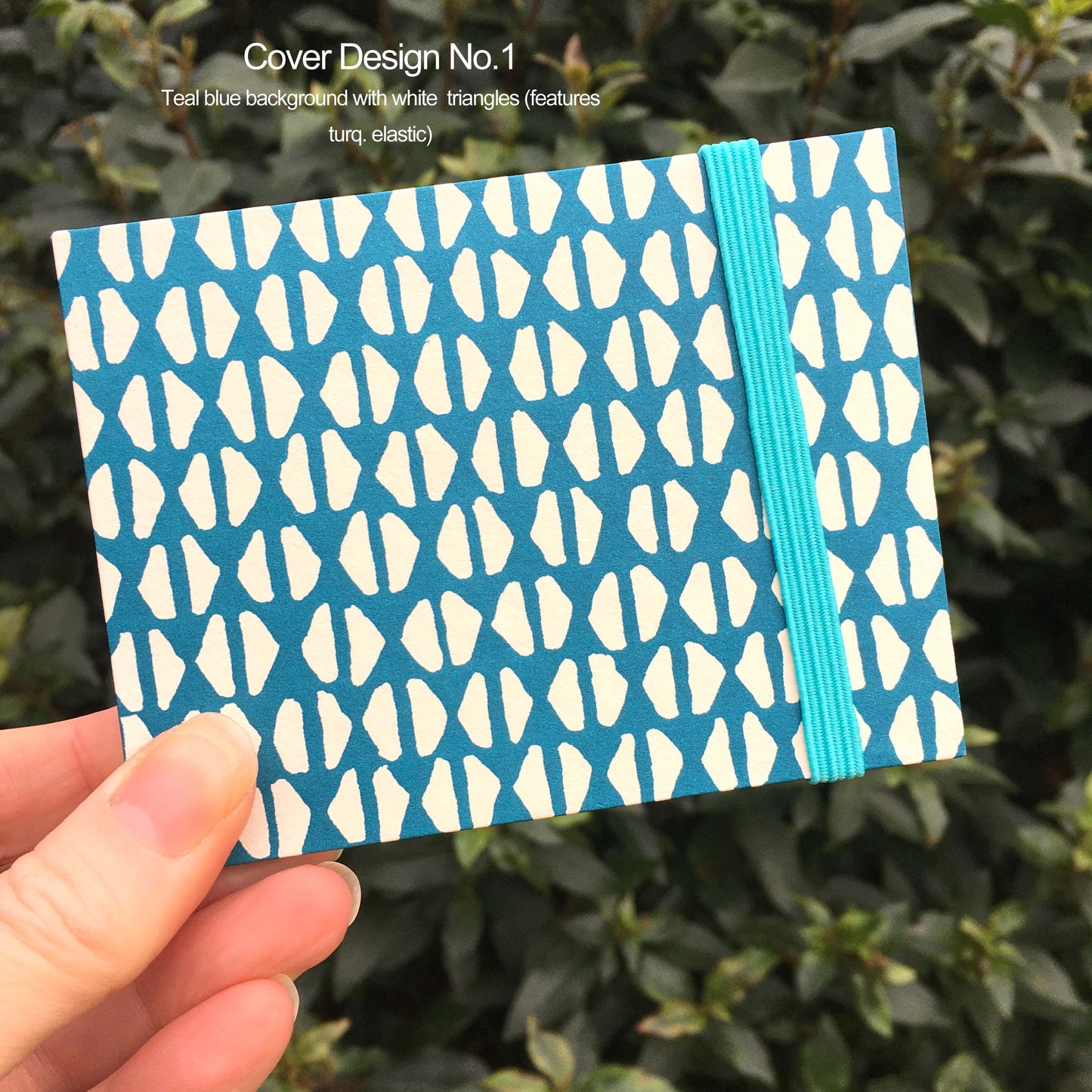 15cm x 10cm Landscape 40 Page Concertina Sketchbook - 2 Cover Designs to choose from