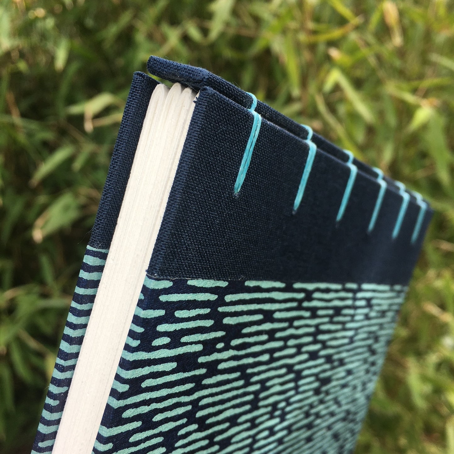 Medium Handmade Sketchbooks with exposed stitch on spine