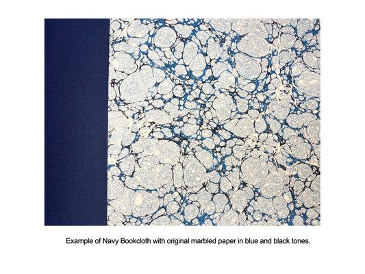 Large Handmade Landscape Sketchbook: Exposed Stitch Binding